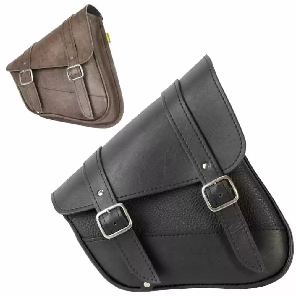 Willie And Max Revolution Universal Swingarm Dual Shock Motorcycle Saddlebags