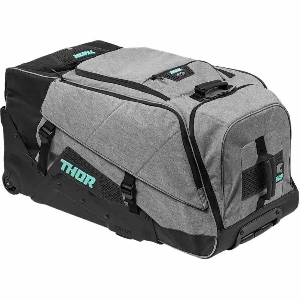Thor MX Transit Black/Mint Mens Motocross Wheelie Bags