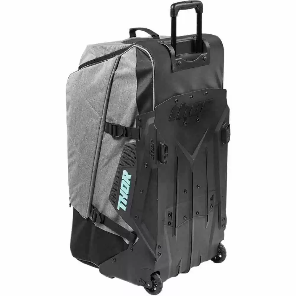 Thor MX Transit Black/Mint Mens Motocross Wheelie Bags - Image 2