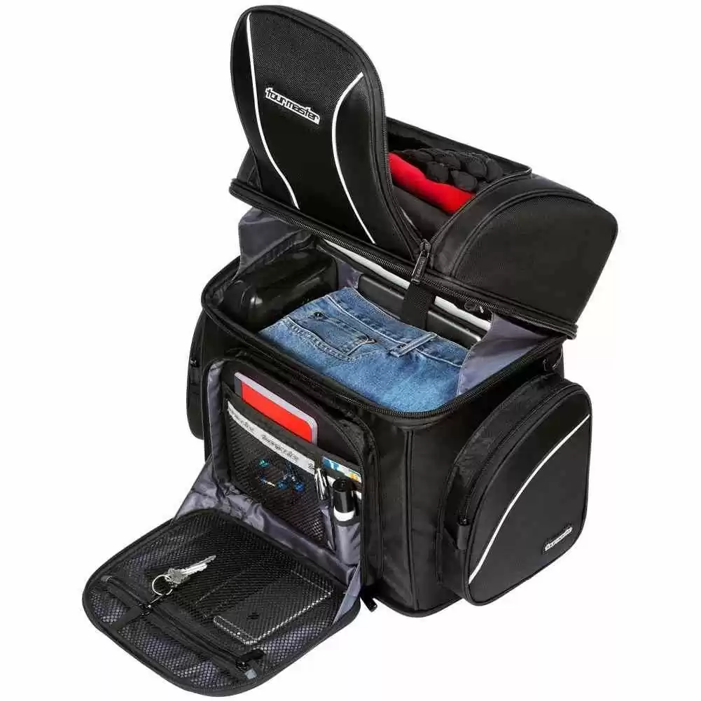 Tour Master Nylon Cruiser 4.0 Large Motorcycle Sissybar Bag - Image 2