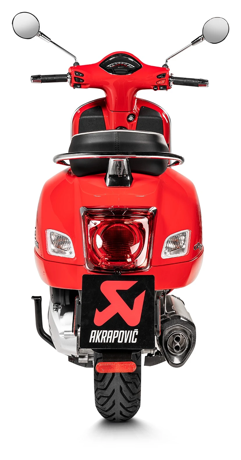 Akrapovic Slip-On Exhaust Vespa GTV / GTS - Image 4