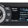 Aquatic AV Bluetooth USB Stereo Sirius XM Satellite Radio For Harley Touring 1998-2013