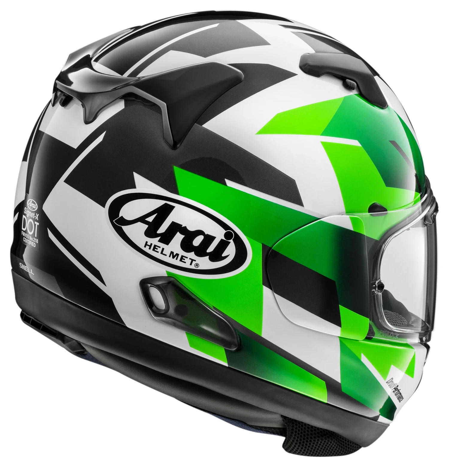 Arai Signet-X Italian Flag Helmet - Image 2