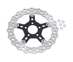 Arlen Ness 11.5" Jagged Front / Rear Rotor For Harley 2000-2023