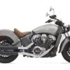Bassani 3" Slip-On Mufflers For Indian Scout 2017-2023