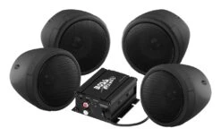 Boss Audio Rebel 1000 Watt 4 Speaker Bluetooth Sound System