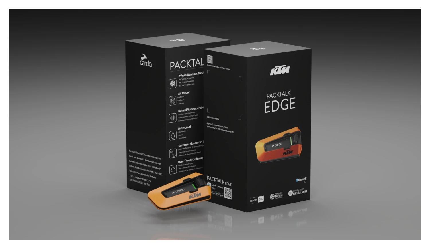 Cardo KTM PackTalk Edge Headset - Image 2