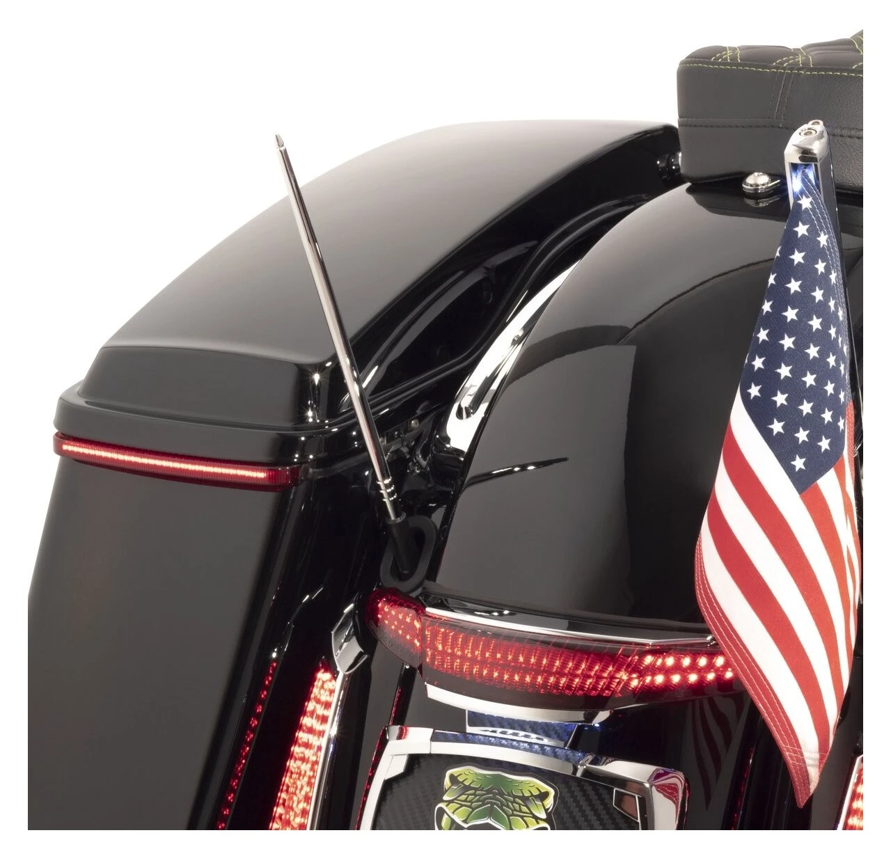 Ciro High Caliber Flexible Antenna For Harley Touring 1989-2023 - Image 2