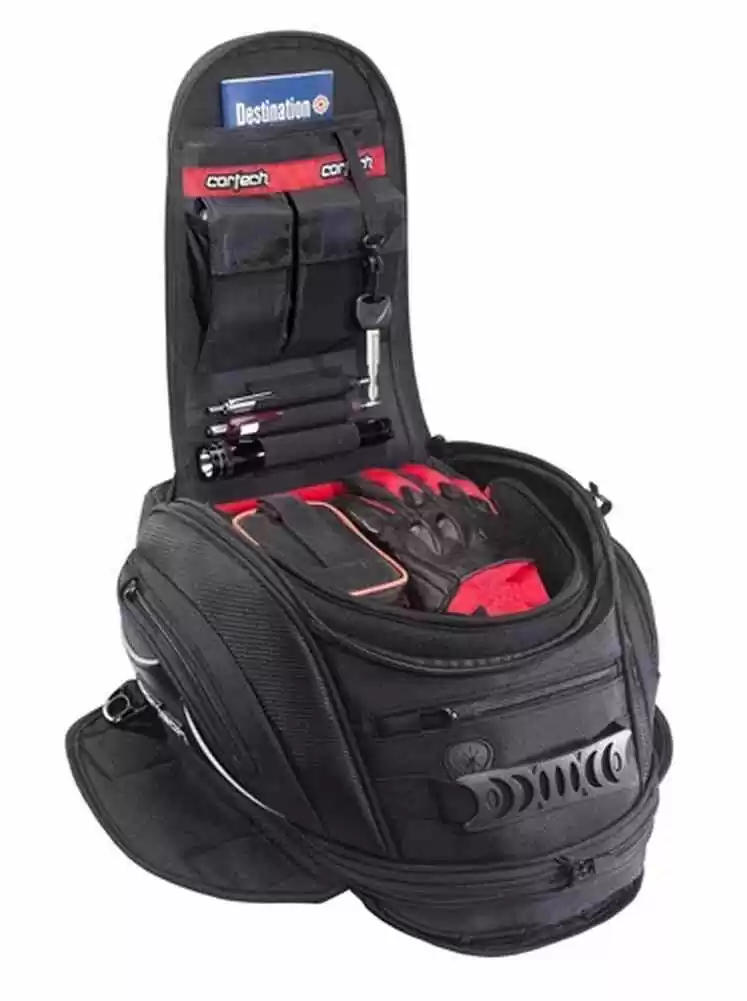 Cortech Super 2.0 18 Liter Tank Bags - Magnetic Mount - Image 5