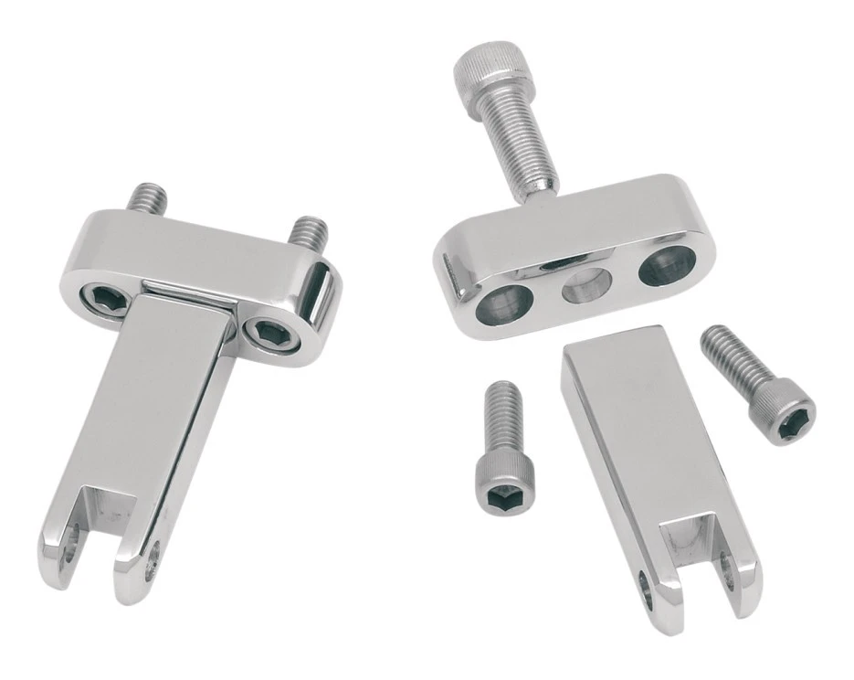 Drag Specialties Adjustable Passenger Peg Mounts For Harley Touring 1993-2023 - Image 2