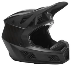 Fox Racing V3 RS Black Carbon Helmet