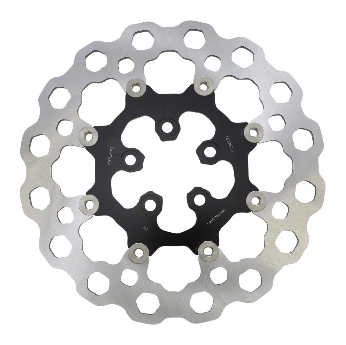 Galfer Cubiq 11.8" Floating Rear Brake Rotor For Harley Touring 2008-2023