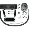 Jagg Horizontal Low Mount Oil Cooler Kit For Harley Softail 2000-2017