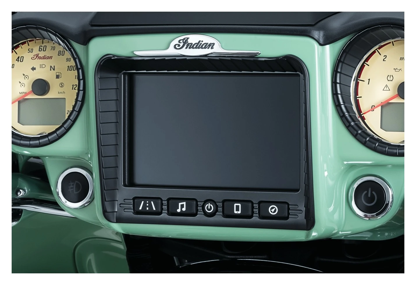 Kuryakyn Aztec Stereo Accent For Indian 2017-2019 - Image 3