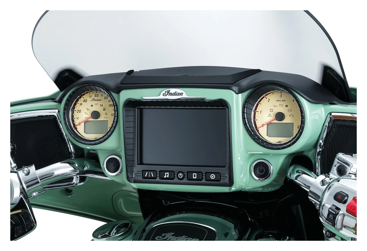 Kuryakyn Aztec Top Dash Accent For Indian Bagger 2017-2018 - Image 3