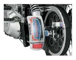 Kuryakyn Curved Side-Mount License Plate Holder For Harley