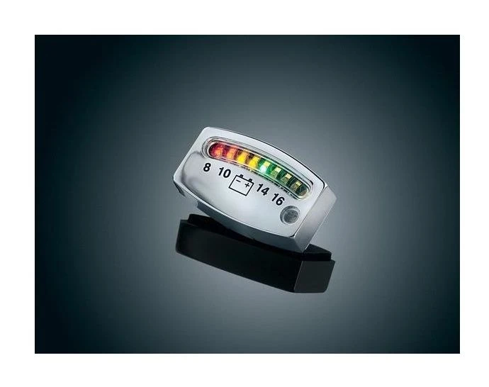 Kuryakyn LED 12 Volt Battery Gauge - Image 2