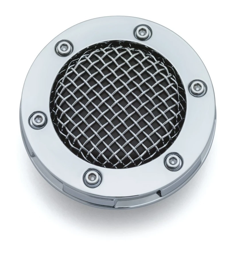 Kuryakyn Mesh Vented Gas Cap For Harley 1982-2023 - Image 2