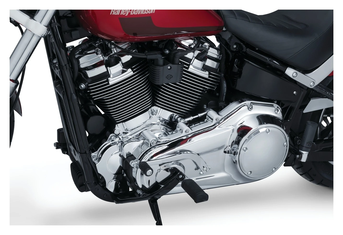 Kuryakyn Precision Cylinder Base Cover For Harley Softail 2018-2023 - Image 3