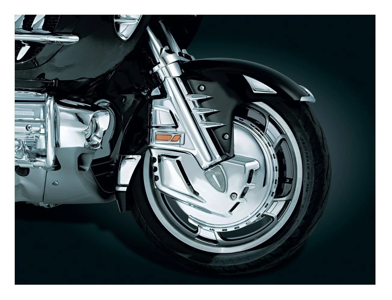 Kuryakyn Rotor Cover For Honda Gold Wing 2001-2017 Chrome [Incomplete] - Image 2