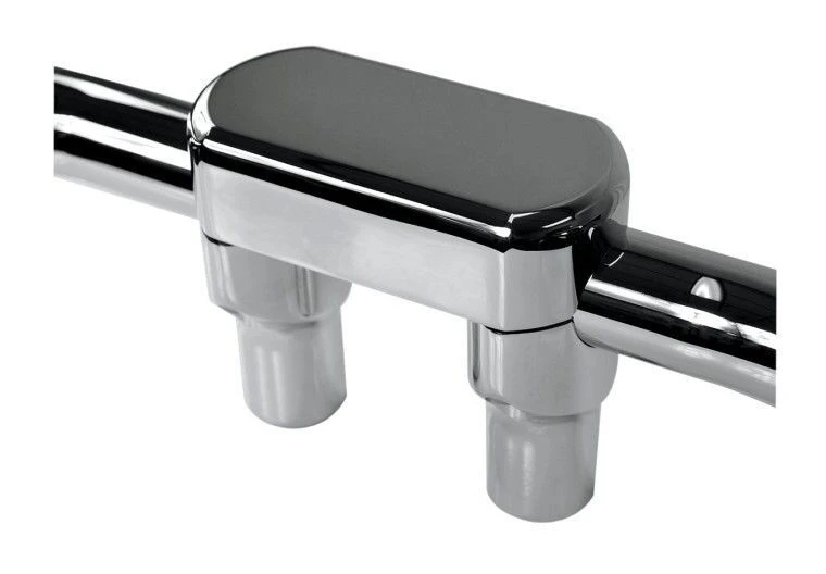 LA Choppers Hefty Handlebar Risers For 1 1/4" Handlebars 3" Rise / Black [Open Box]