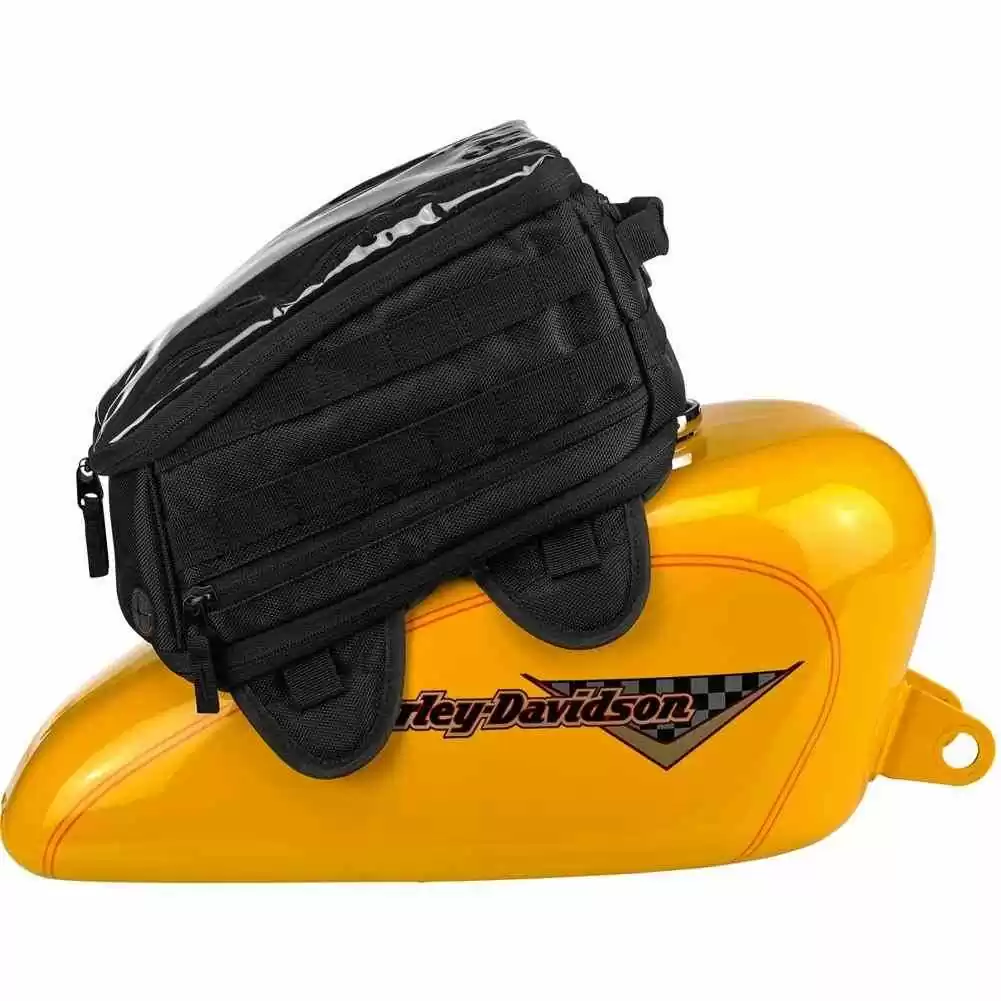 Biltwell Exfil-11 Black Padded Mens Motorcycle Tank Bags - Image 15