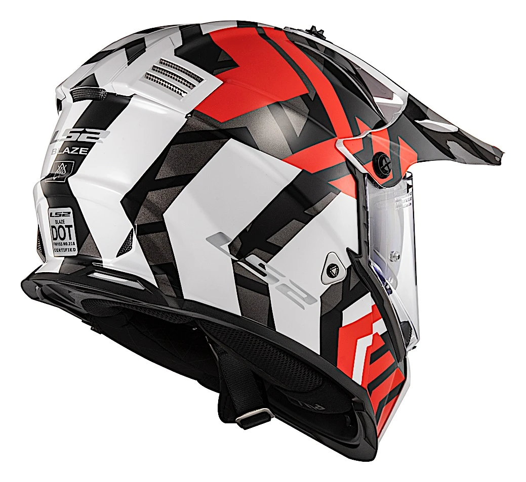 LS2 Blaze Xtreme Helmet - Image 3