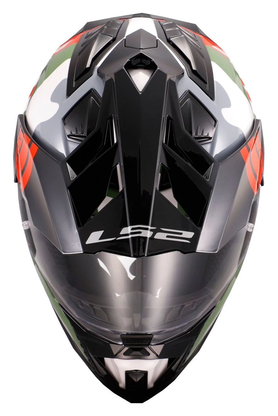 LS2 Explorer Camo X Helmet - Image 2
