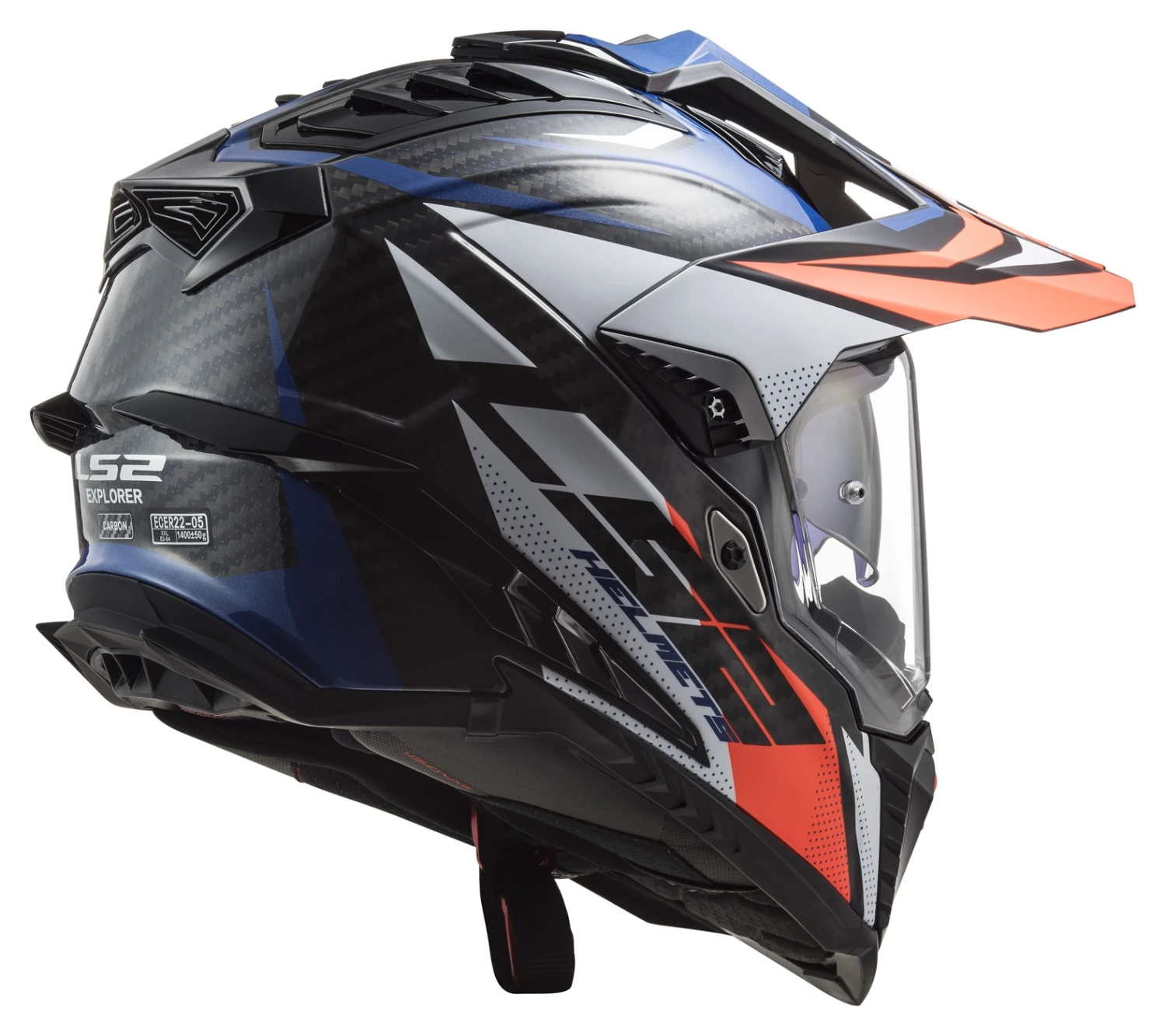 LS2 Explorer Carbon Focus Helmet - Image 3