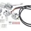 Milwaukee Twins Complete Handlebar Control Kit For Harley Big Twin 1972-1981
