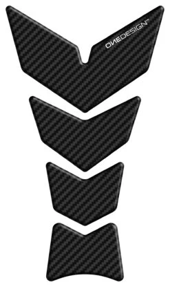 OneDesign Moon Prespaced Carbon Fiber Tank Pad