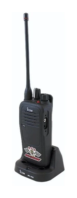 PCI Race Radios Icom F2000 Hand Held Radio W/ Rapid Charger
