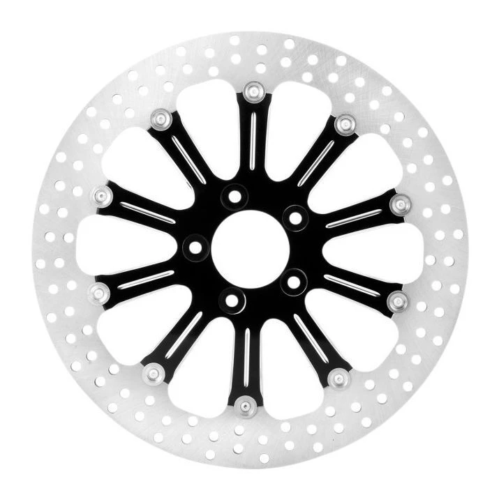 Performance Machine 13" Front Brake Rotor For Harley 2000-2021 Front / Platinum Cut Revel [Previously Installed]