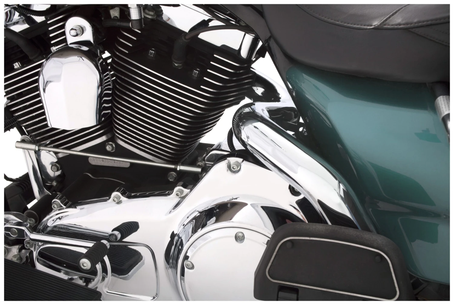 Rinehart 4" True Duals Exhaust For Harley Touring 1995-2008 - Image 5