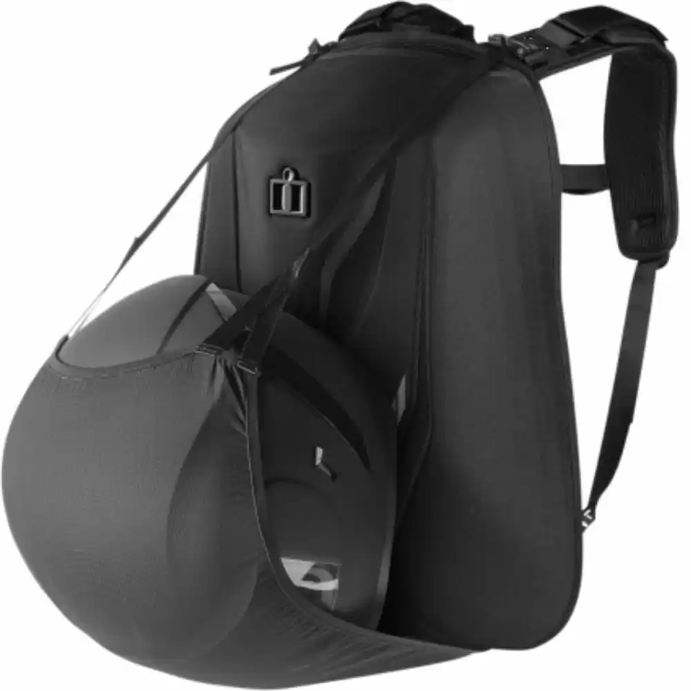 Icon Motorsports Speedform Waterproof Black Backpack - Image 3