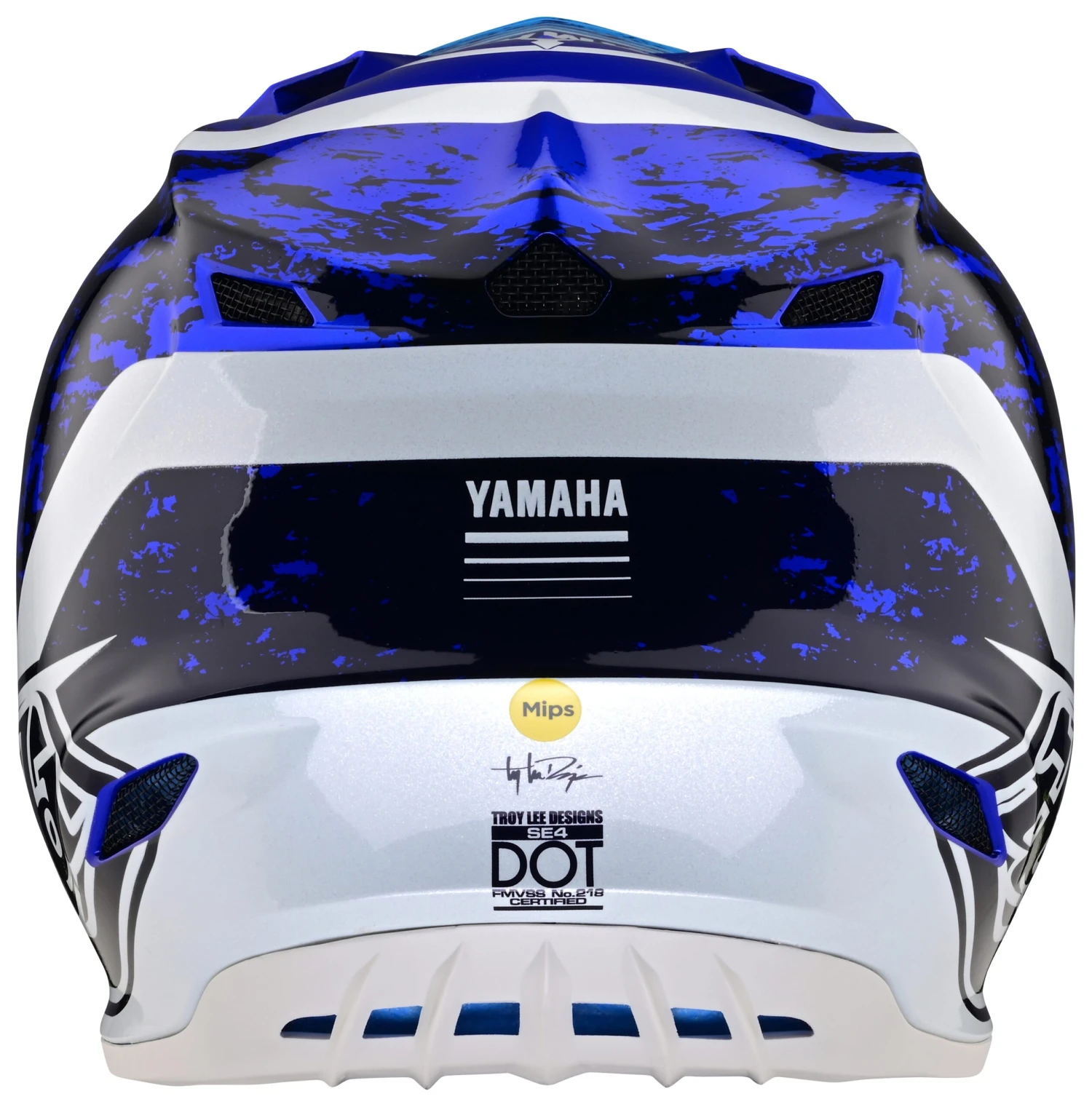 Troy Lee Designs Troy Lee SE4 Polyacrylite Yamaha Helmet - Image 2