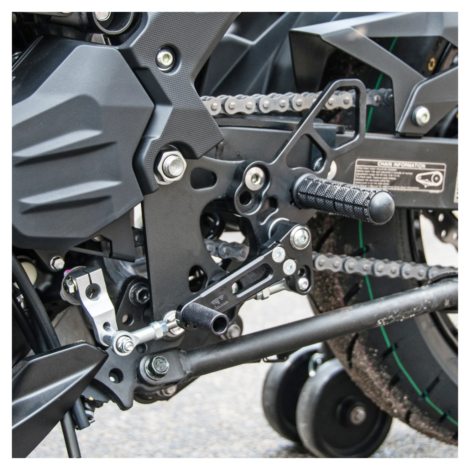 Woodcraft Rearset Kit Kawasaki Ninja 400 / Z400 2018-2023 - Image 7